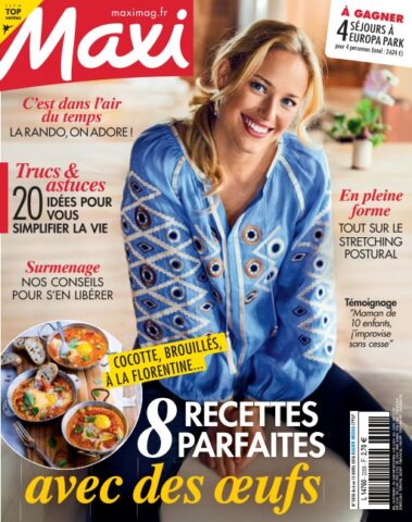 Couverture magazine Maxi 2058 d'avril 2026