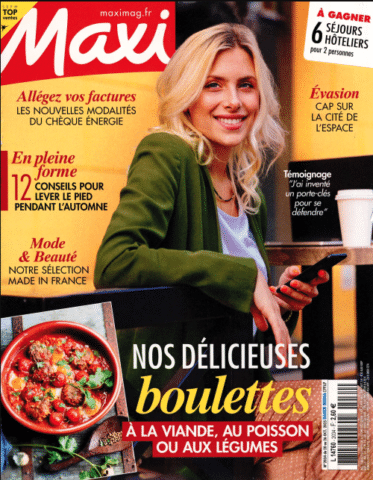 Couverture magazine Maxi 2034 d'octobre 2025